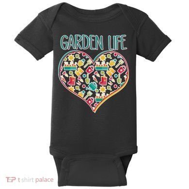 Garden Life Doodle Baby Bodysuit