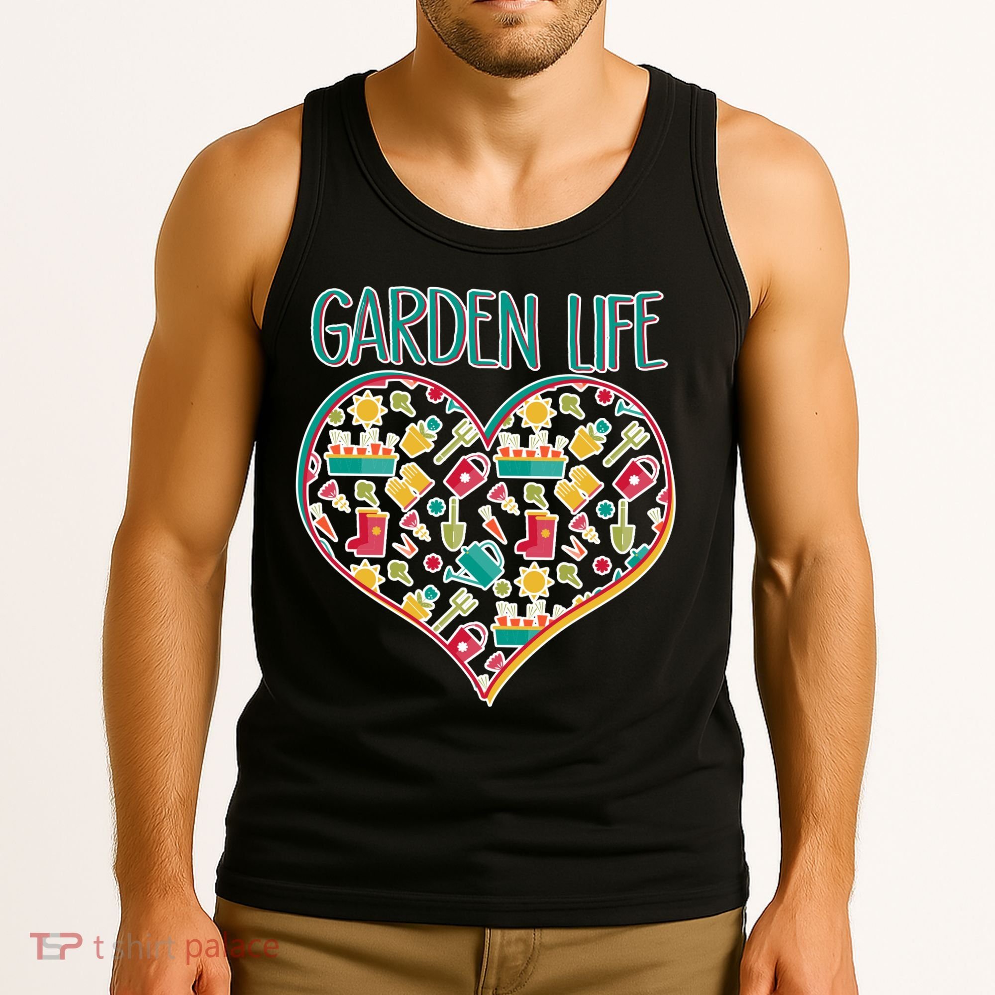 Garden Life Doodle Tank Top