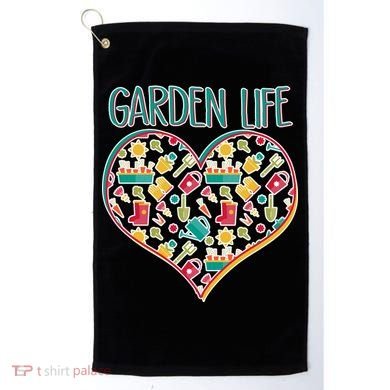 Garden Life Doodle Golf Towel