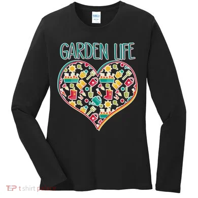 Garden Life Doodle Women's Long Sleeve Shirt