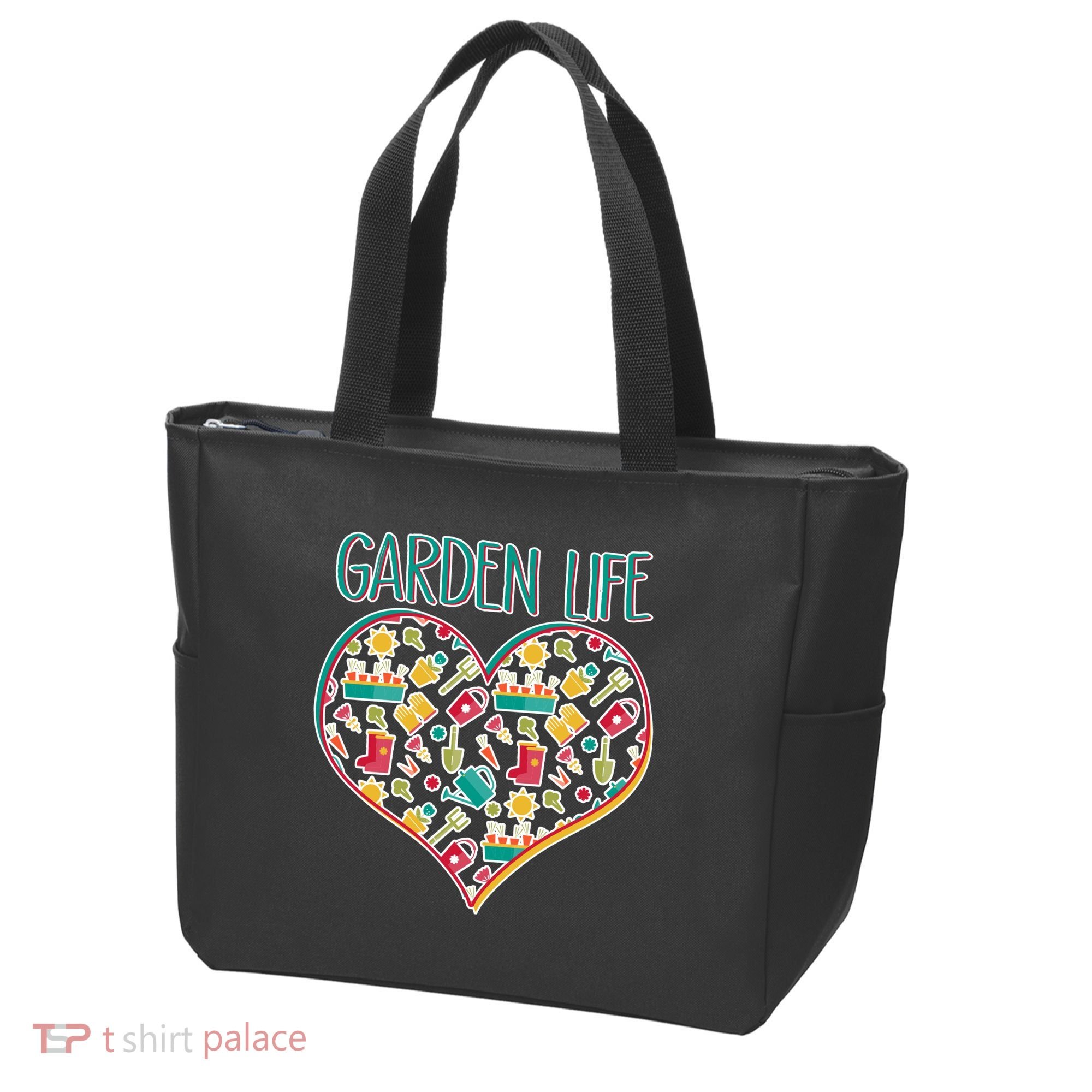 Garden Life Doodle Tote Bag