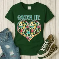 Garden Life Doodle Women's T-Shirt thumb 3