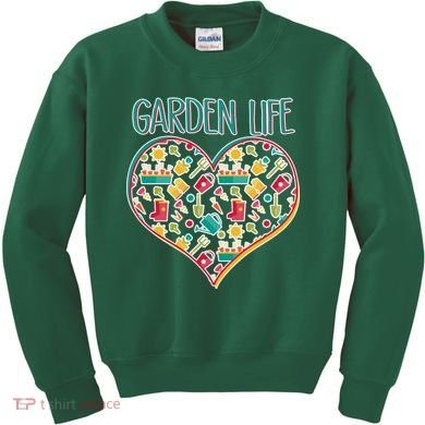 Garden Life Doodle Kids Sweatshirt