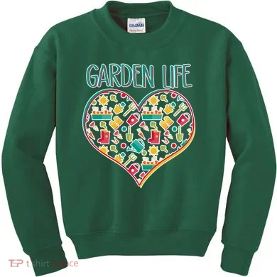 Garden Life Doodle Kids Sweatshirt