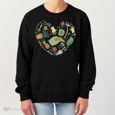 Garden Tools Heart Women's Sweatshirt