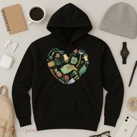 Garden Tools Heart Hoodie thumb 3