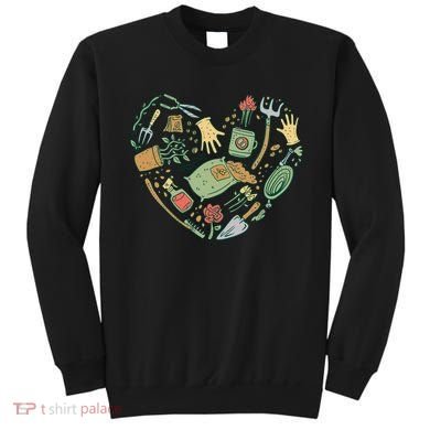 Garden Tools Heart Sweatshirt