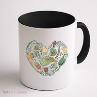 Garden Tools Heart Coffee Mug thumb 1