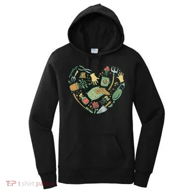 Garden Tools Heart Women's Hoodie