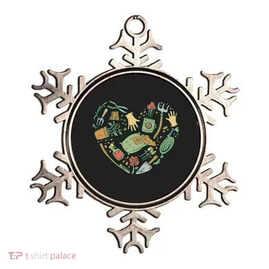 Garden Tools Heart Ornament