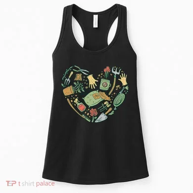 Garden Tools Heart Women's Tank Top