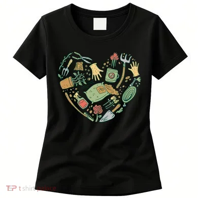 Garden Tools Heart Women's T-Shirt