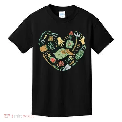 Garden Tools Heart Kids T-Shirt
