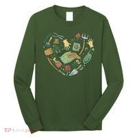 Garden Tools Heart Long Sleeve Shirt thumb 0