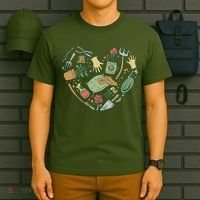 Garden Tools Heart T-Shirt thumb 6