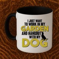 Gardening And Hangout With My Dogs Coffee Mug thumb 2