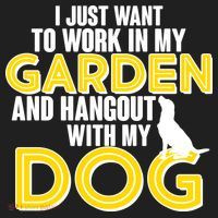 Gardening And Hangout With My Dogs Beanie thumb 2