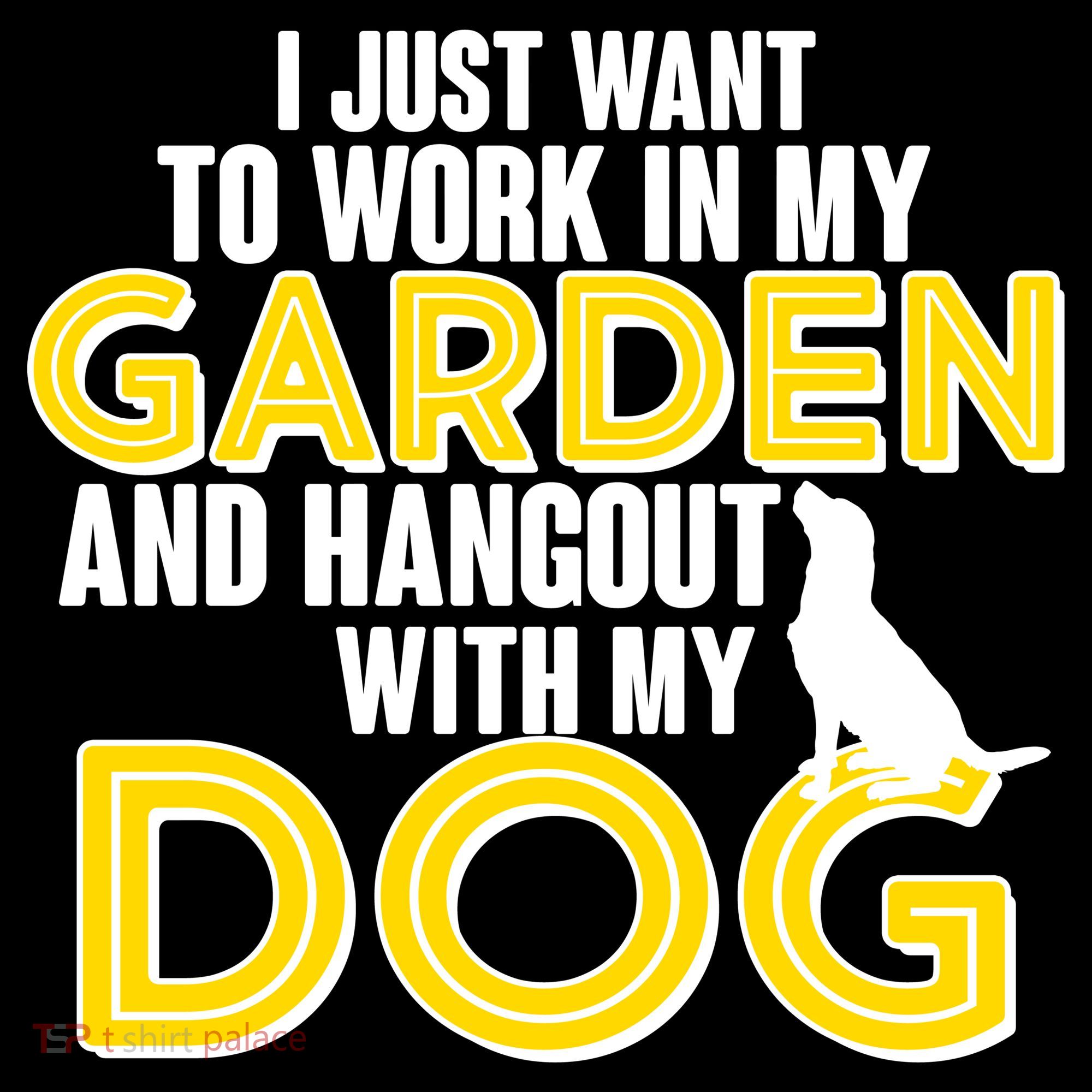 Gardening And Hangout With My Dogs Women's Hoodie