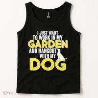 Gardening And Hangout With My Dogs Tank Top thumb 2