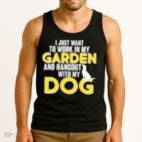 Gardening And Hangout With My Dogs Tank Top thumb 3