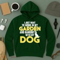Gardening And Hangout With My Dogs Hoodie thumb 3