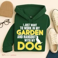 Gardening And Hangout With My Dogs Hoodie thumb 4