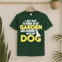 Gardening And Hangout With My Dogs T-Shirt thumb 2