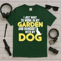 Gardening And Hangout With My Dogs T-Shirt thumb 5