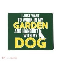 Gardening And Hangout With My Dogs Mousepad thumb 0