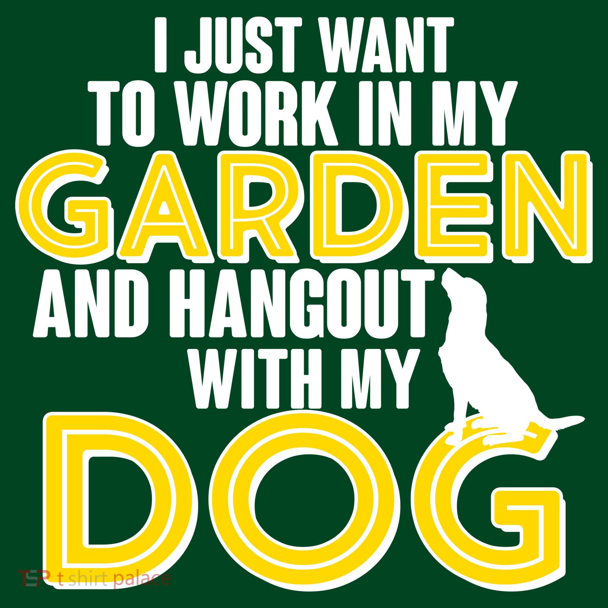 Gardening And Hangout With My Dogs Visor