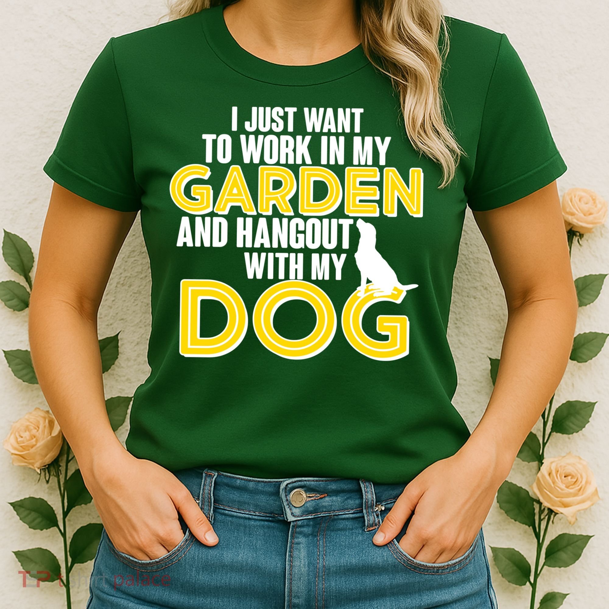 Gardening And Hangout With My Dogs Women's T-Shirt