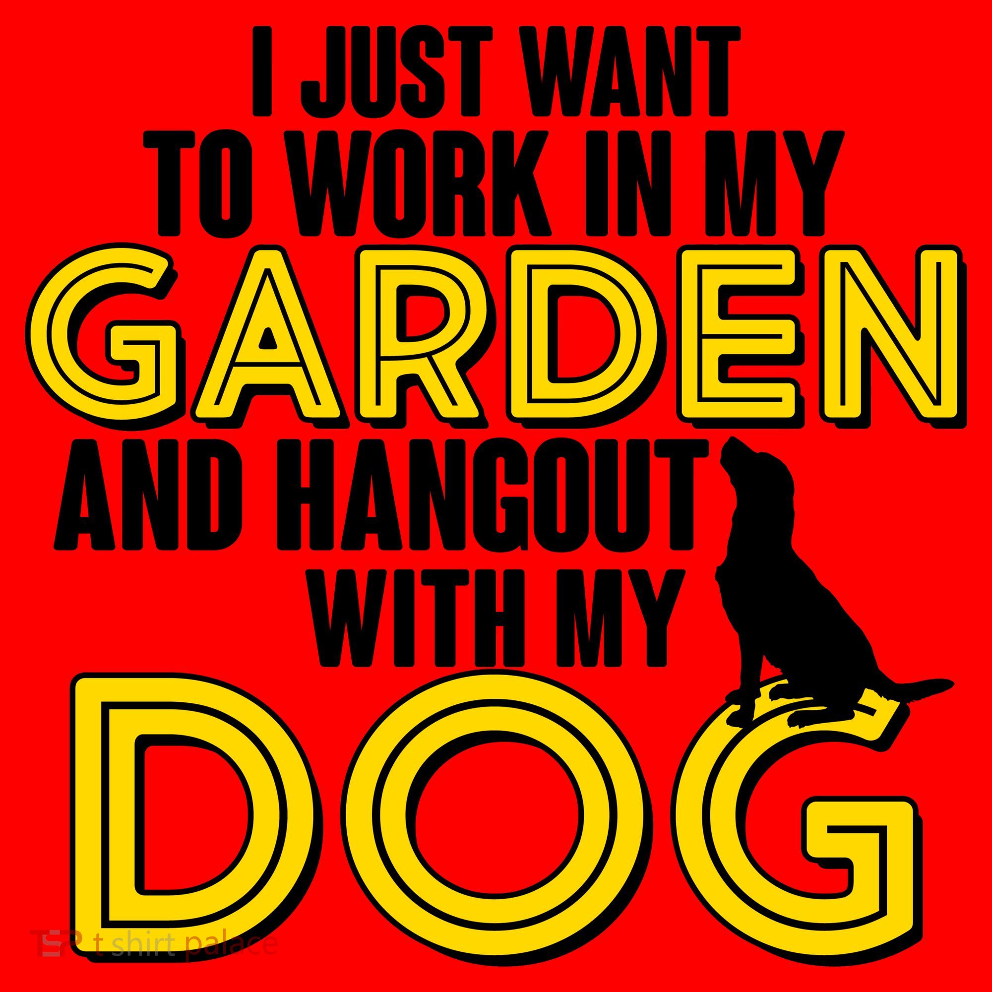 Gardening And Hangout With My Dogs Santa Hat