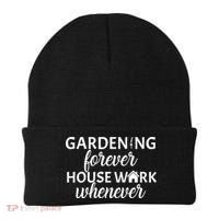 Gardening Forever House Work Whenever Beanie thumb 0