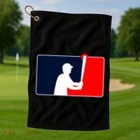 Gardner Banging The Dugout Roof Golf Towel thumb 1