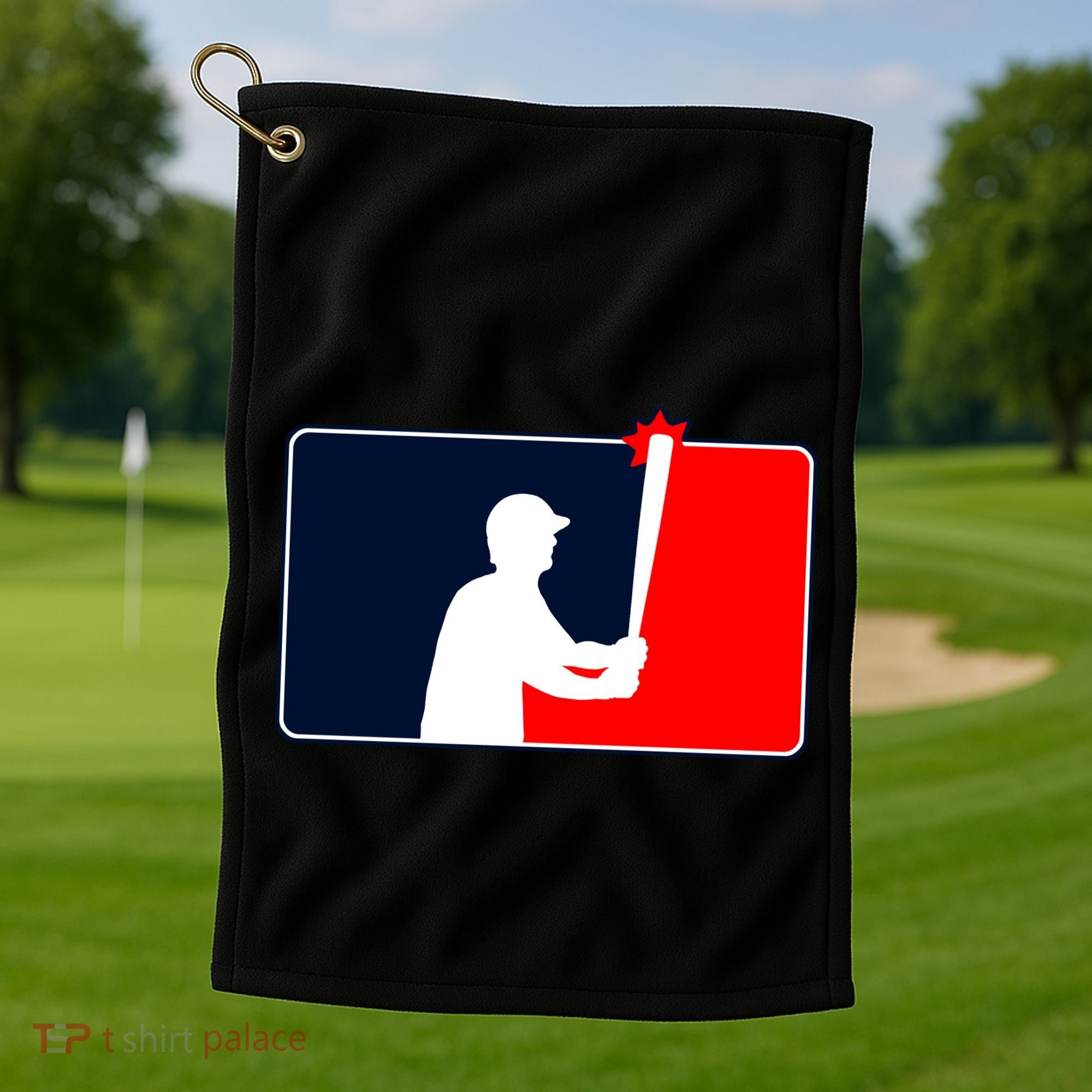 Gardner Banging The Dugout Roof Golf Towel