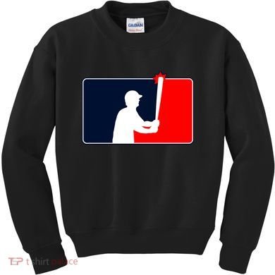 Gardner Banging The Dugout Roof Kids Sweatshirt