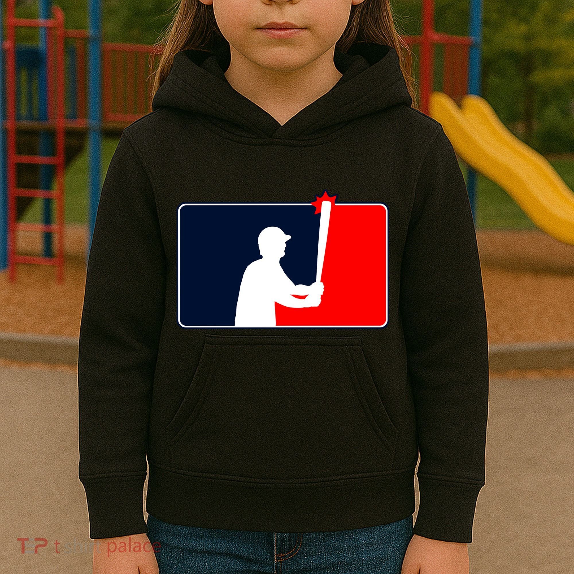 Gardner Banging The Dugout Roof Kids Hoodie