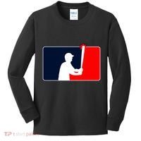 Gardner Banging The Dugout Roof Kids Long Sleeve Shirt thumb 0