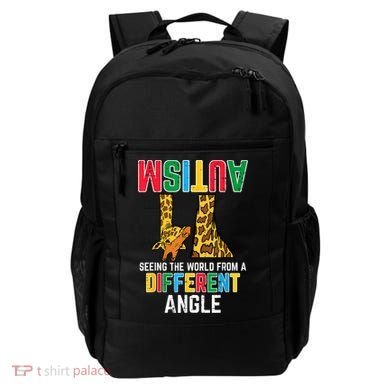 Giraffe Autism Seeing World Different Angle Awareness  Backpack
