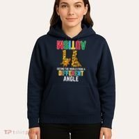 Giraffe Autism Seeing World Different Angle Awareness  Hoodie thumb 5