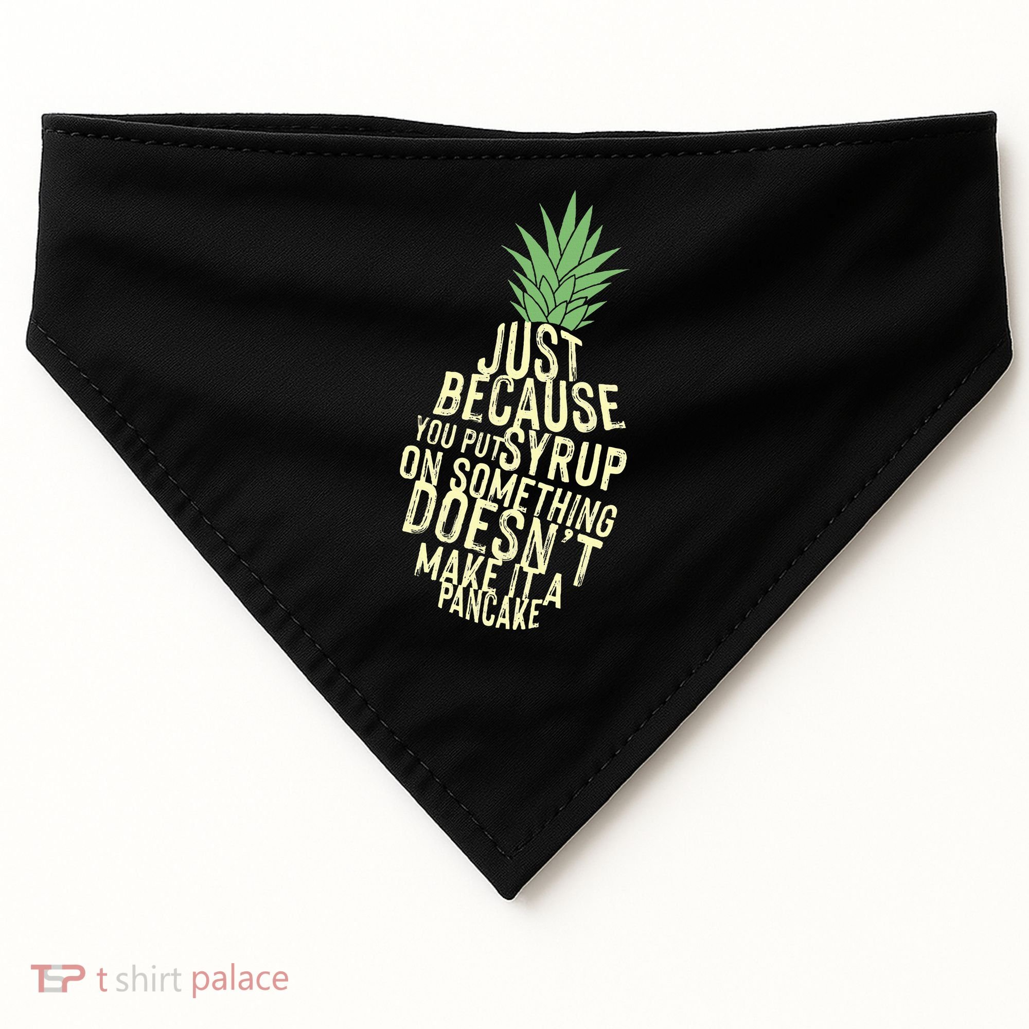 Gus And Spencer Funny Pineapple Psych USA-Made Doggie Bandana