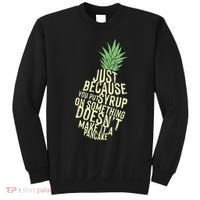 Gus And Spencer Funny Pineapple Psych Sweatshirt thumb 0