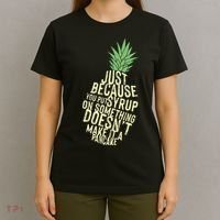 Gus And Spencer Funny Pineapple Psych T-Shirt thumb 4