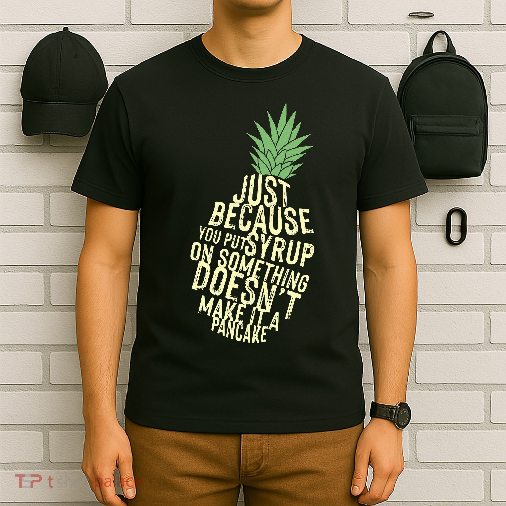 Gus And Spencer Funny Pineapple Psych T-Shirt