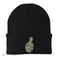 Gus And Spencer Funny Pineapple Psych Beanie thumb 0