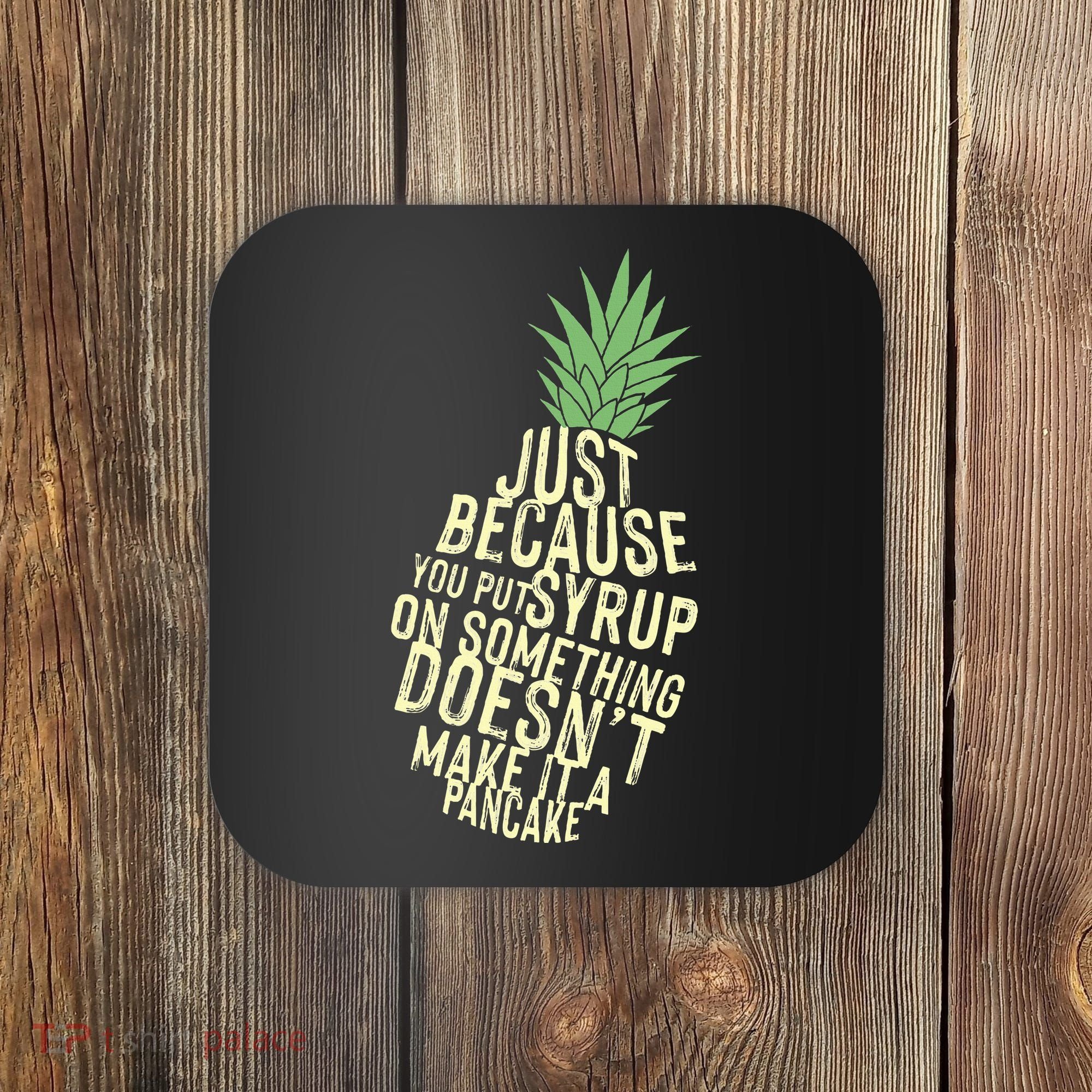 Gus And Spencer Funny Pineapple Psych Coaster