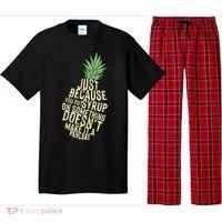 Gus And Spencer Funny Pineapple Psych Pajama Set thumb 0