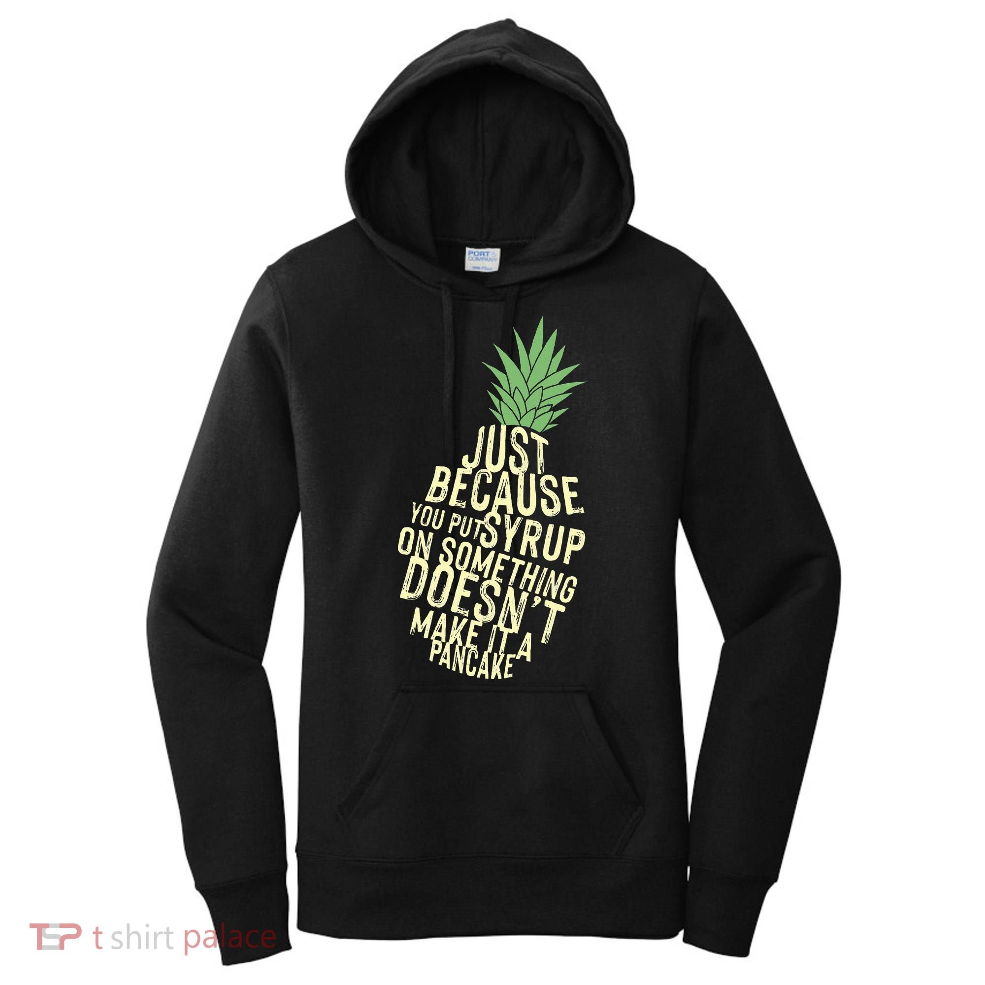 Gus And Spencer Funny Pineapple Psych Women's Hoodie