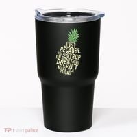 Gus And Spencer Funny Pineapple Psych Tumbler thumb 0
