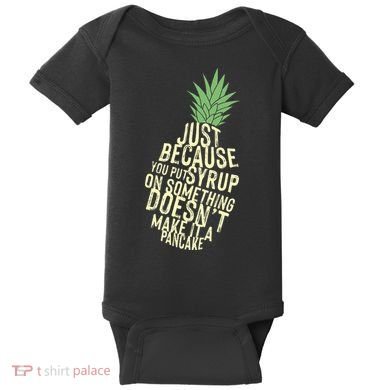 Gus And Spencer Funny Pineapple Psych Baby Bodysuit